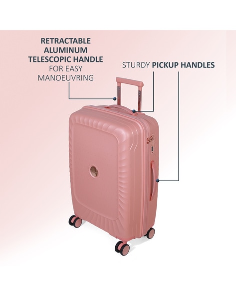 Buy ROMEING Venice Polycarbonate (28 Inch |75 cm) Hard-Sided Check-in  Luggage (Pink) Trolley Bag Online at desertcartKUWAIT