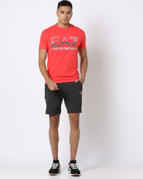 emporio armani t shirt red