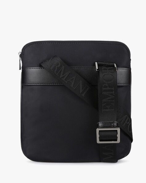 Armani messenger bag mens hot sale