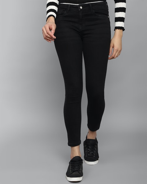 Allen Solly Mid-Rise Skinny Fit Jeans