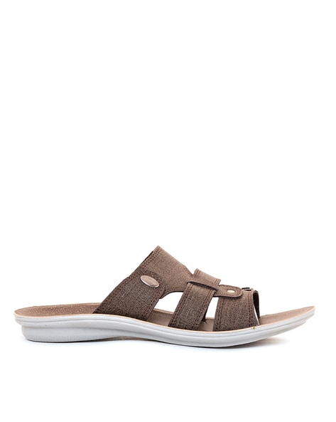 Khadims Toe-Ring Slip-On Sandals