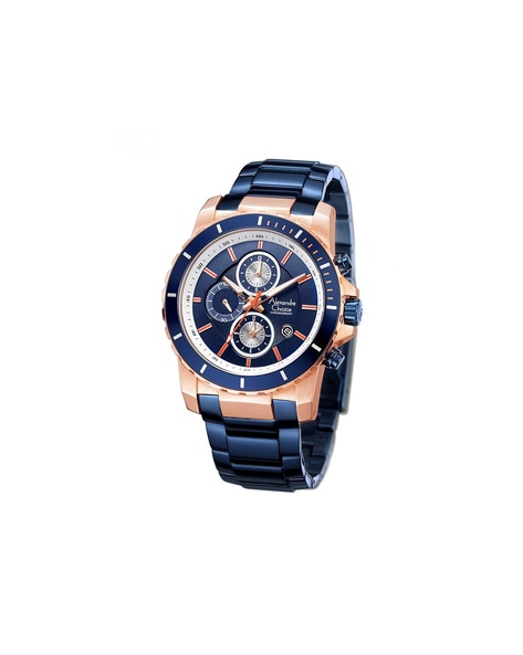 Buy Online Titan Mechanical Blue Dial Automatic watch for Men with  Stainless Steel Strap - nr90110qm01
