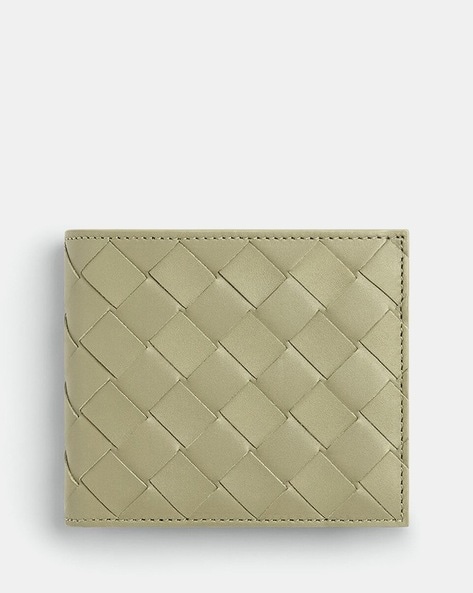Bottega Veneta Men's Bi-fold Wallet with Coin Purse
