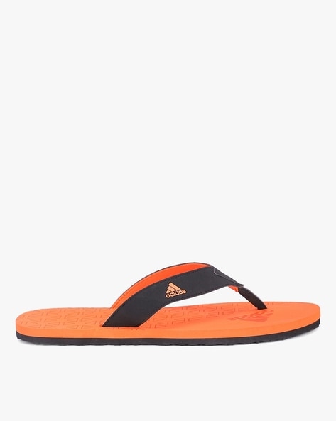 Orange and black adidas hot sale slides