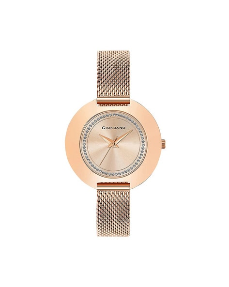 Buy Rose Gold Toned Watches for Women by Giordano Online Ajio