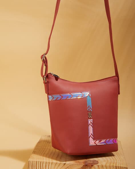 BAGGIT Bucket Sling Bag with Adjustable Strap