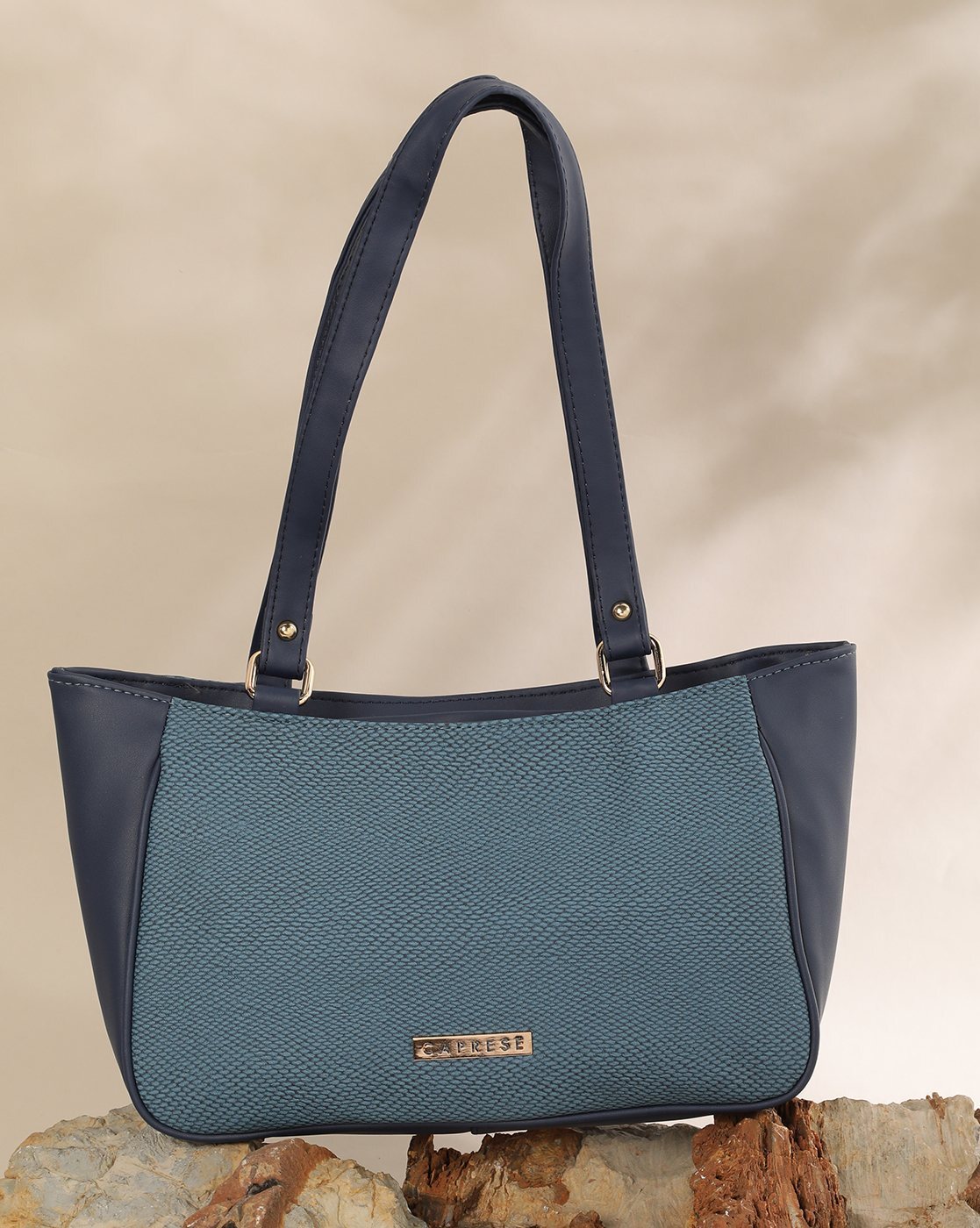 Buy Caprese Women Blue Shoulder Bag Dull Blue Online @ Best Price in India  | Flipkart.com