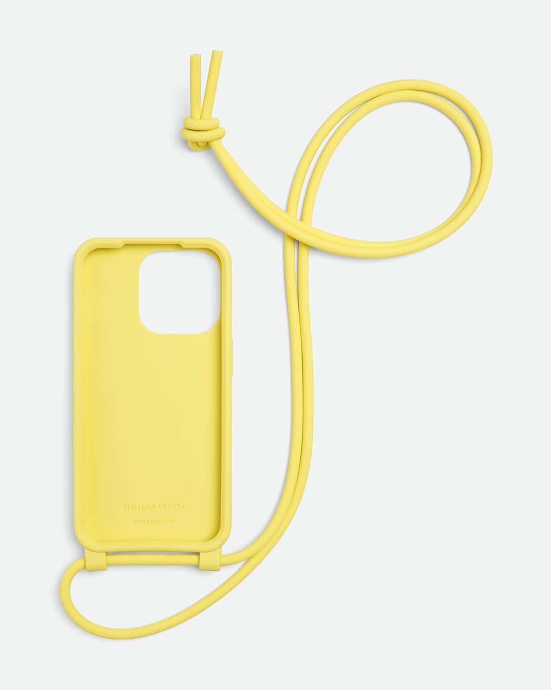 BOTTEGA VENETA★iPhone14PROケース★イエロー BOTTEGA VENETA | Silicon iPhone 14 Pro Max Case | YELLOW