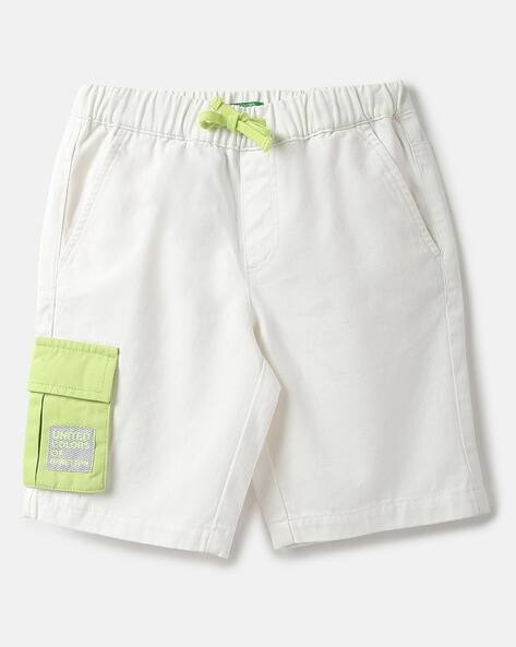 UNITED COLORS OF BENETTON Flat-Front Bermuda Shorts