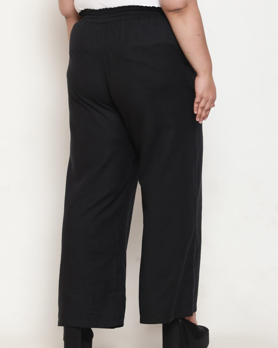 Buy Black Trousers & Pants for Women by Amydus Online