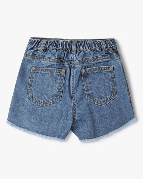 GINGER Women Stonewshed Denim Shorts | Lifestyle Stores | Vashi | Navi  Mumbai