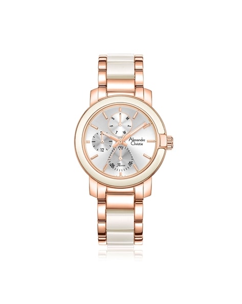Silver Color Watch For Ladies