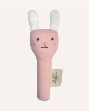Organics Collectible Bunny Face Rattle
