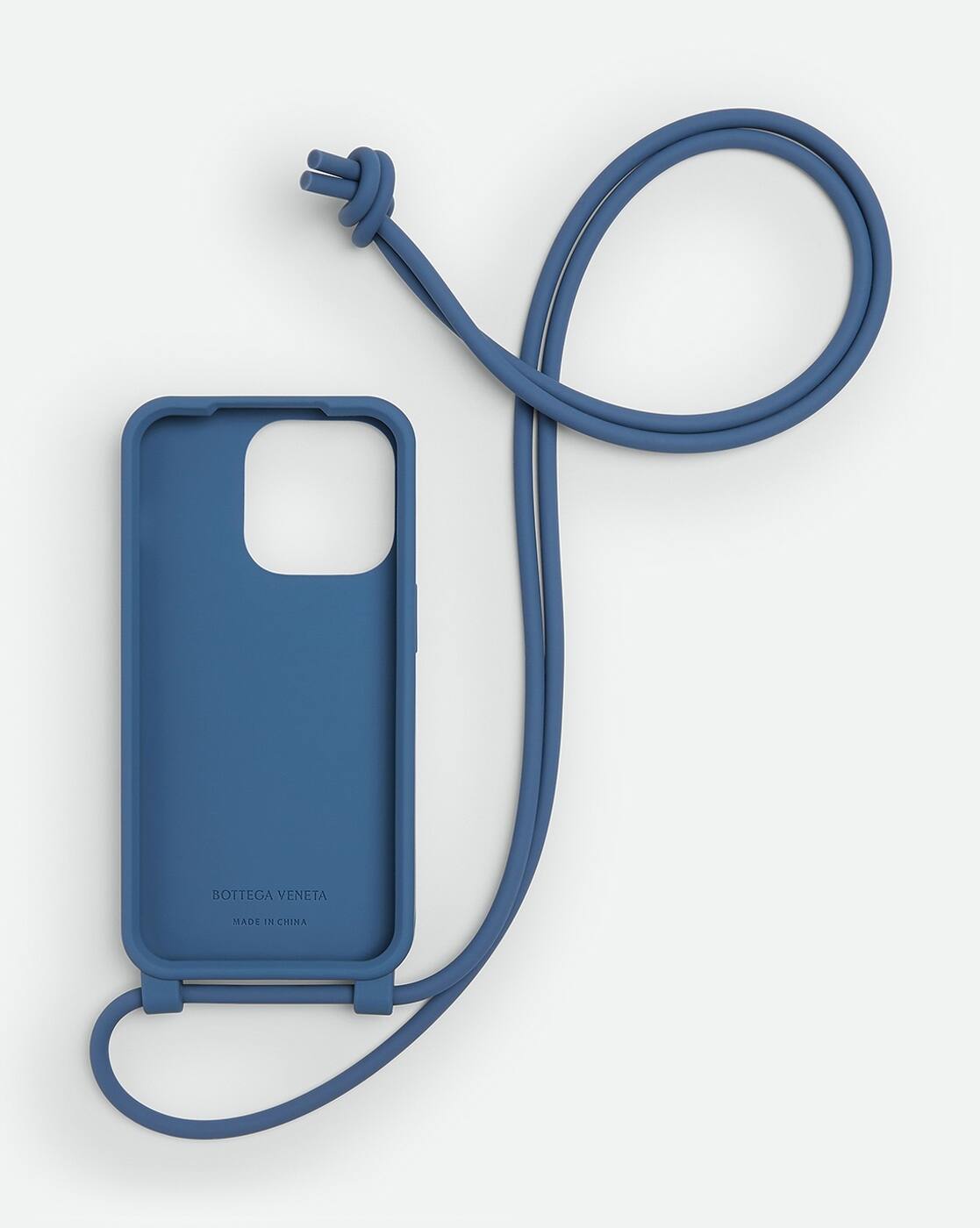 Buy BOTTEGA VENETA iPhone 14 Pro Case On Strap | Surf Blue Color