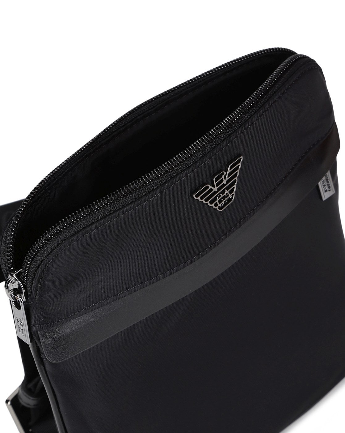 40% SLEVA! Emporio Armani Kabelka Leather EA Logo Shoulder Bag (Black) -  PINK CHICK | Bags, Shoulder bag, Emporio armani