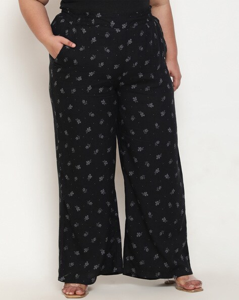 Buy Black Trousers & Pants for Women by Amydus Online