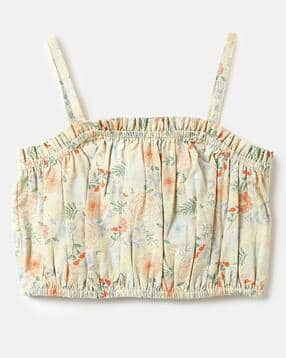 united colors of benetton Floral Print Strappy Top-picture-39