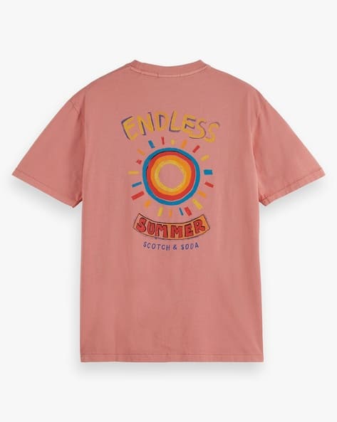 Buy Pink Tshirts for Men by SCOTCH & SODA Online | Ajio.com