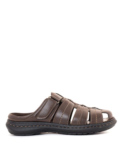 Men\u0026#039;s Sandals Khadim Leather Sandals Buy Brown Sandals For Men By  KHADIMS Online