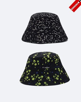 oxolloxo Floral Print Reversible Sun Hat-picture-52