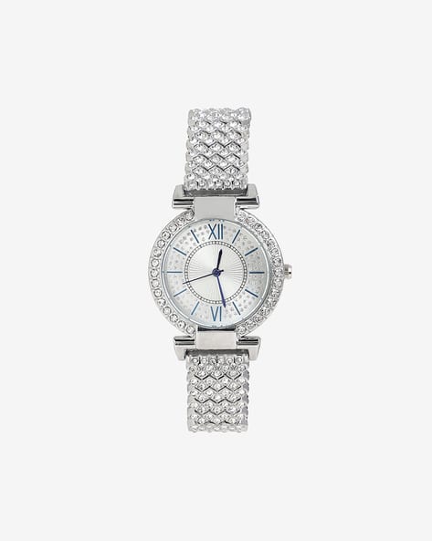 Haute Sauce HSWC1104 Stone-Studded Analogue Watch