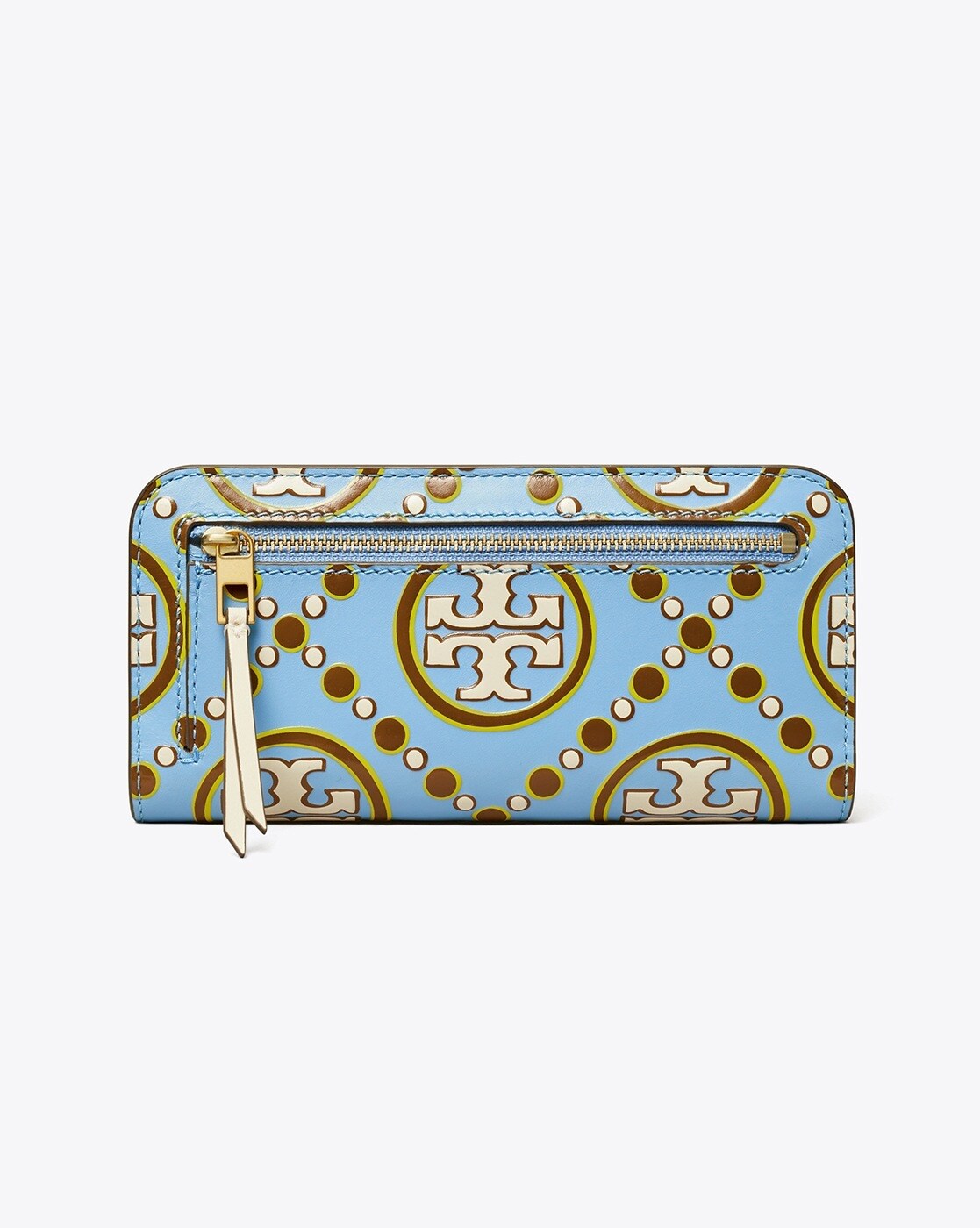 Tory Burch Women's T Monogram Zip Slim Wallet