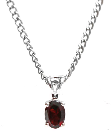 Buy Natural Garnet Necklace, 925 Sterling Silver Necklace, January  Birthstone, Women Necklace, Handmade Silver Necklace, Gifts for Her Online  in India - Etsy | Garnet necklace, January birth stone, Womens necklaces
