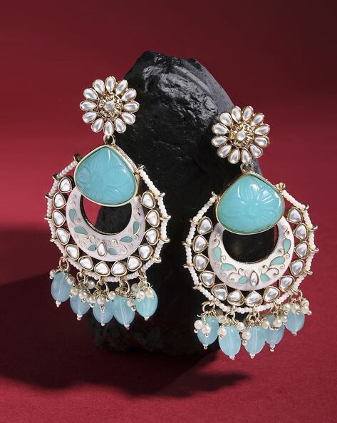 Buy Zaveri Pearls Set of 4 Combo Ethnic Earrings - ZPFK6284 Online at Low  Prices in India - Paytmmall.com