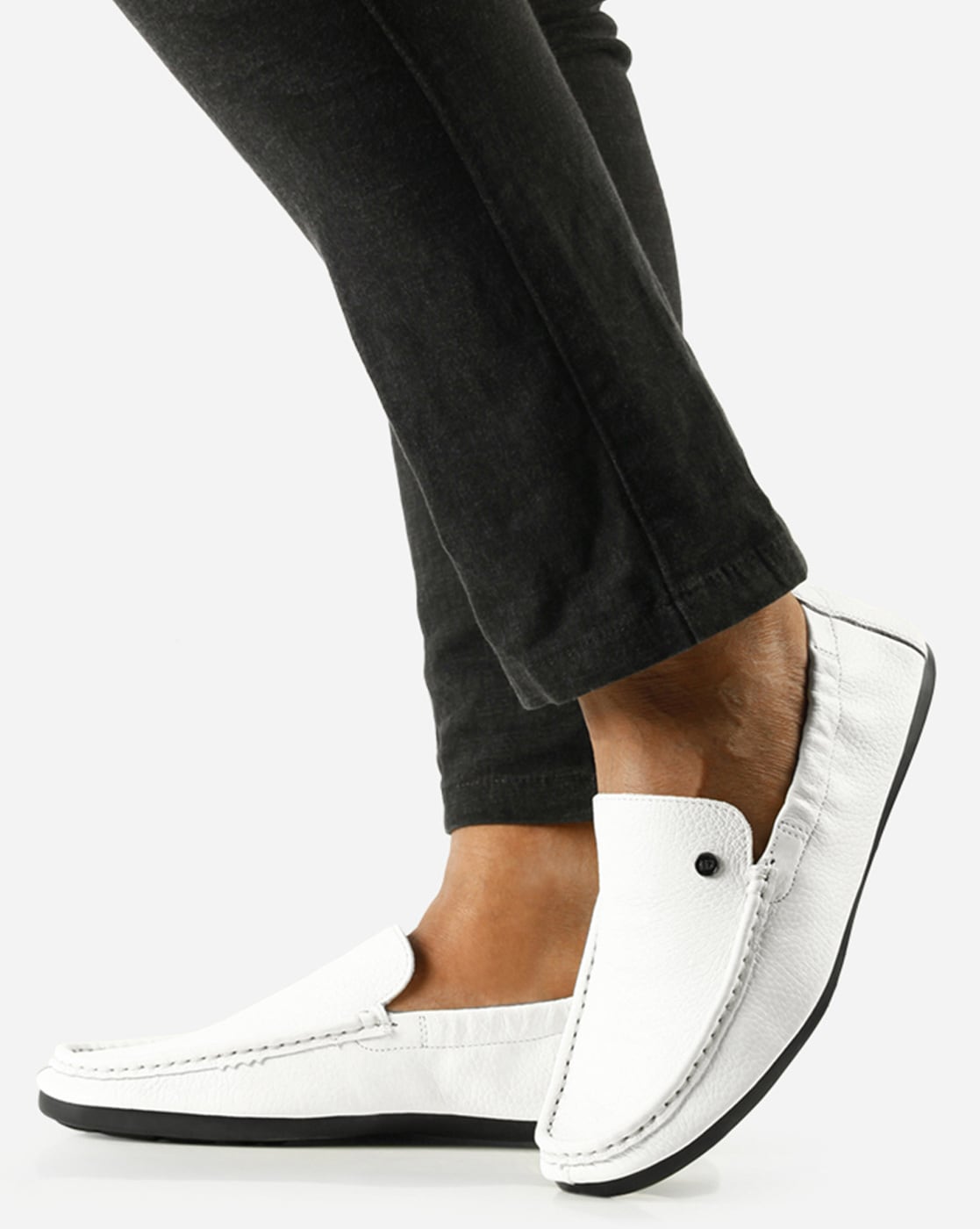 Loafers on sale mens white