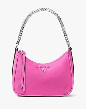 Buy Michael Kors Jet Set Charm Logo Print Shoulder Bag  Pink Color Women   AJIO LUXE