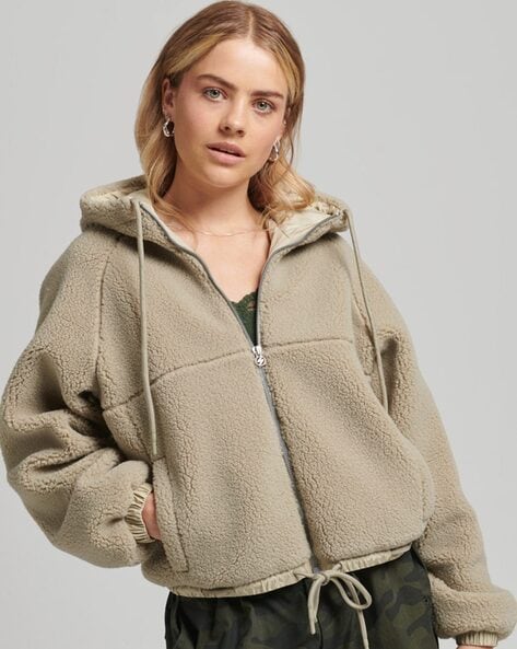 Buy Beige Sweatshirt Hoodies for Women by SUPERDRY Online Ajio