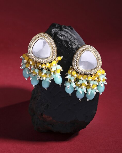 Zaveri pearls drop earrings hotsell