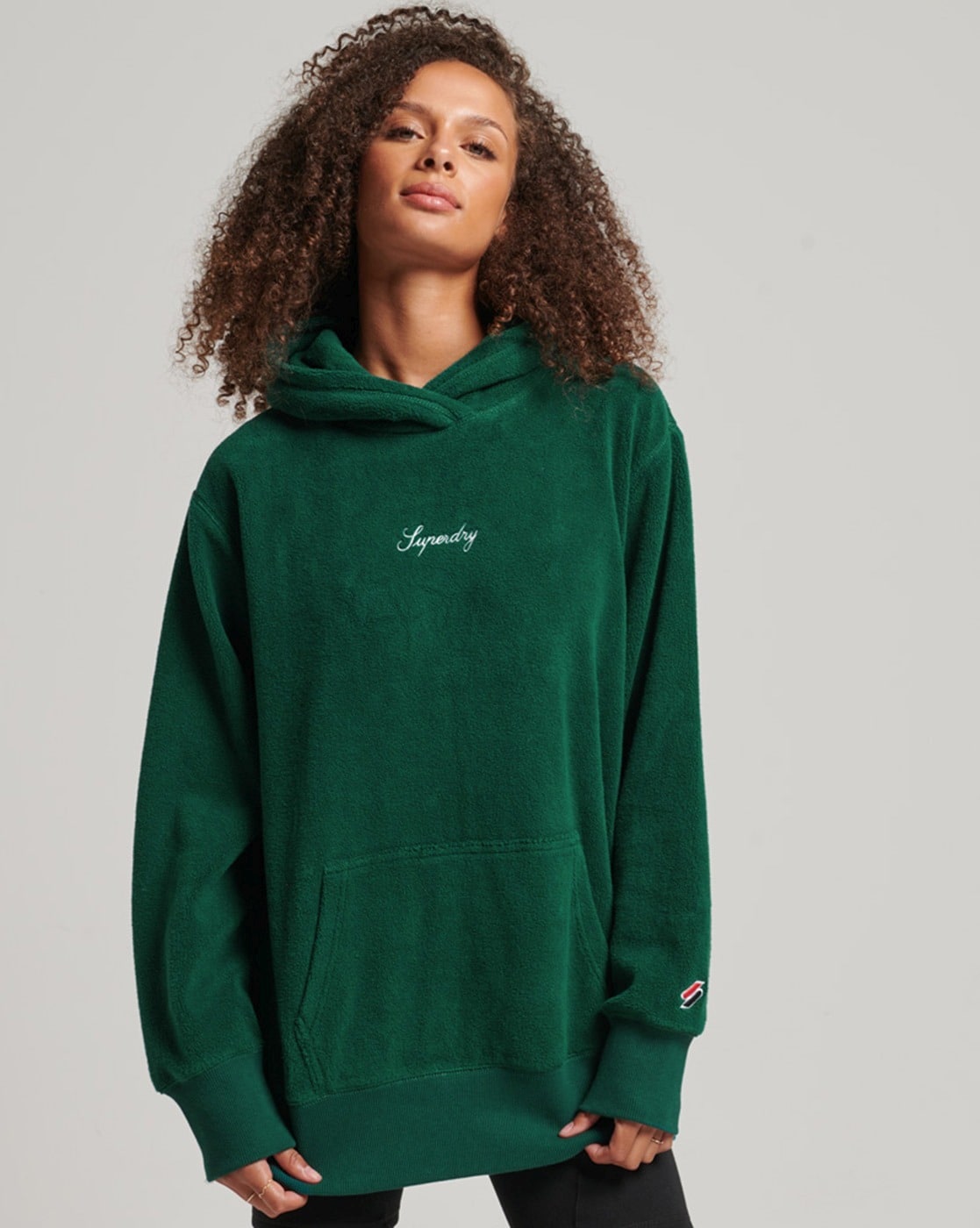 Buy Green Sweatshirt Hoodies for Women by SUPERDRY Online Ajio