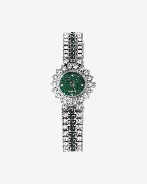 Haute Sauce HSWC1119 Stone-Studded Analogue Watch