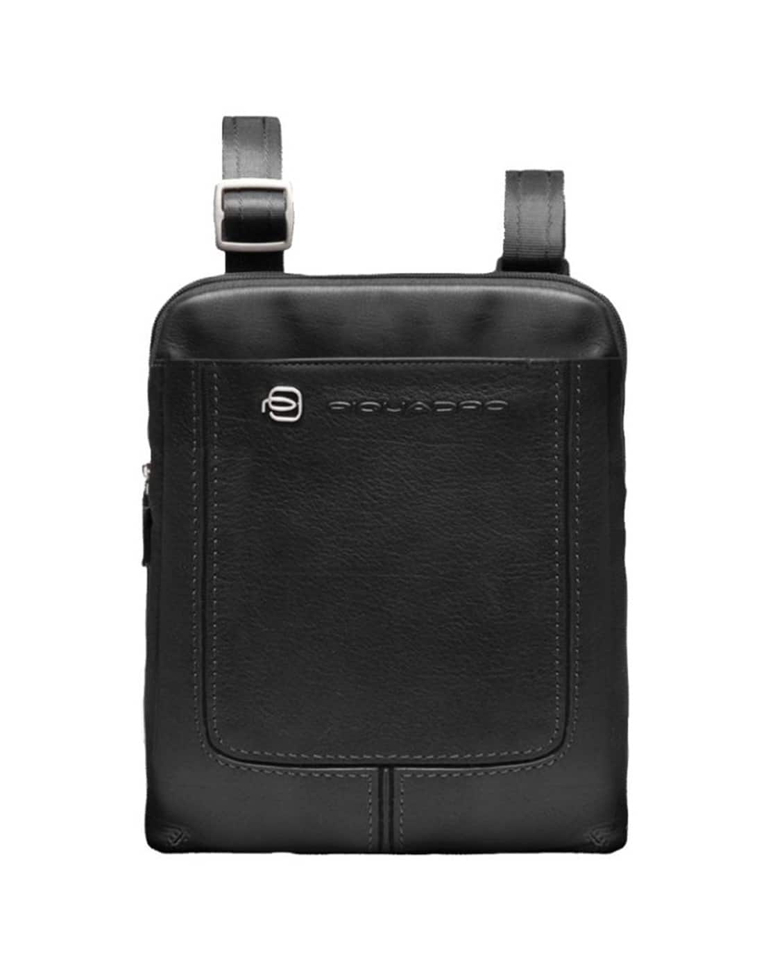 Buy Piquadro Solid Sling Bag Black Color Men AJIO LUXE