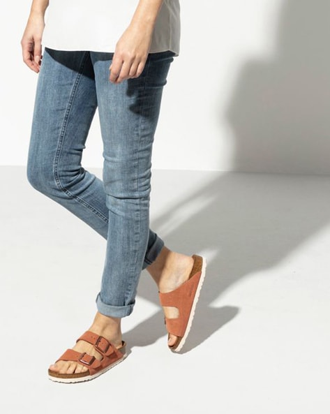 Buy Peach Sandals for Men by Birkenstock Online Ajio