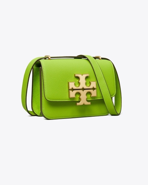 Tory Burch Women's Kira Pebbled Small Convertible Shoulder Bag - Green