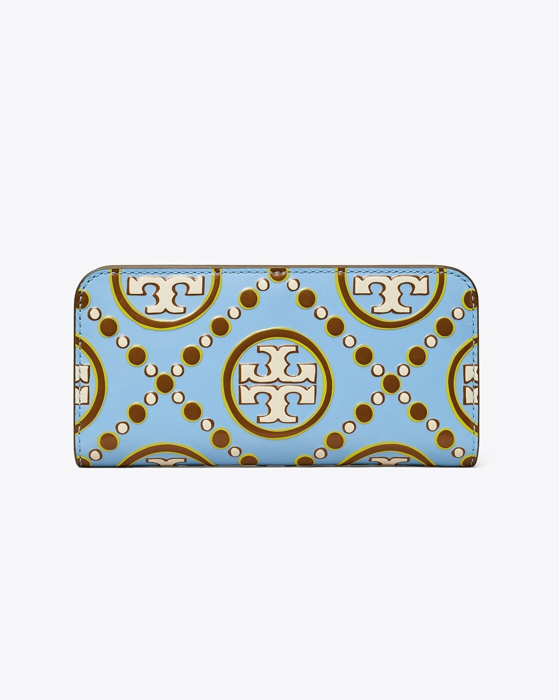 Tory Burch Women's T Monogram Zip Slim Wallet