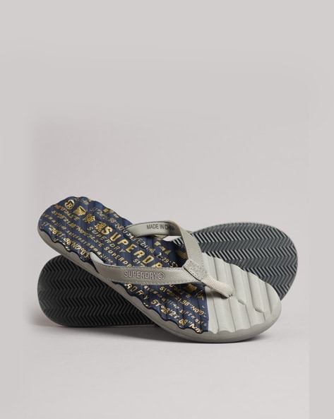 Superdry Premium Swim Thong-Strap Flip-Flops