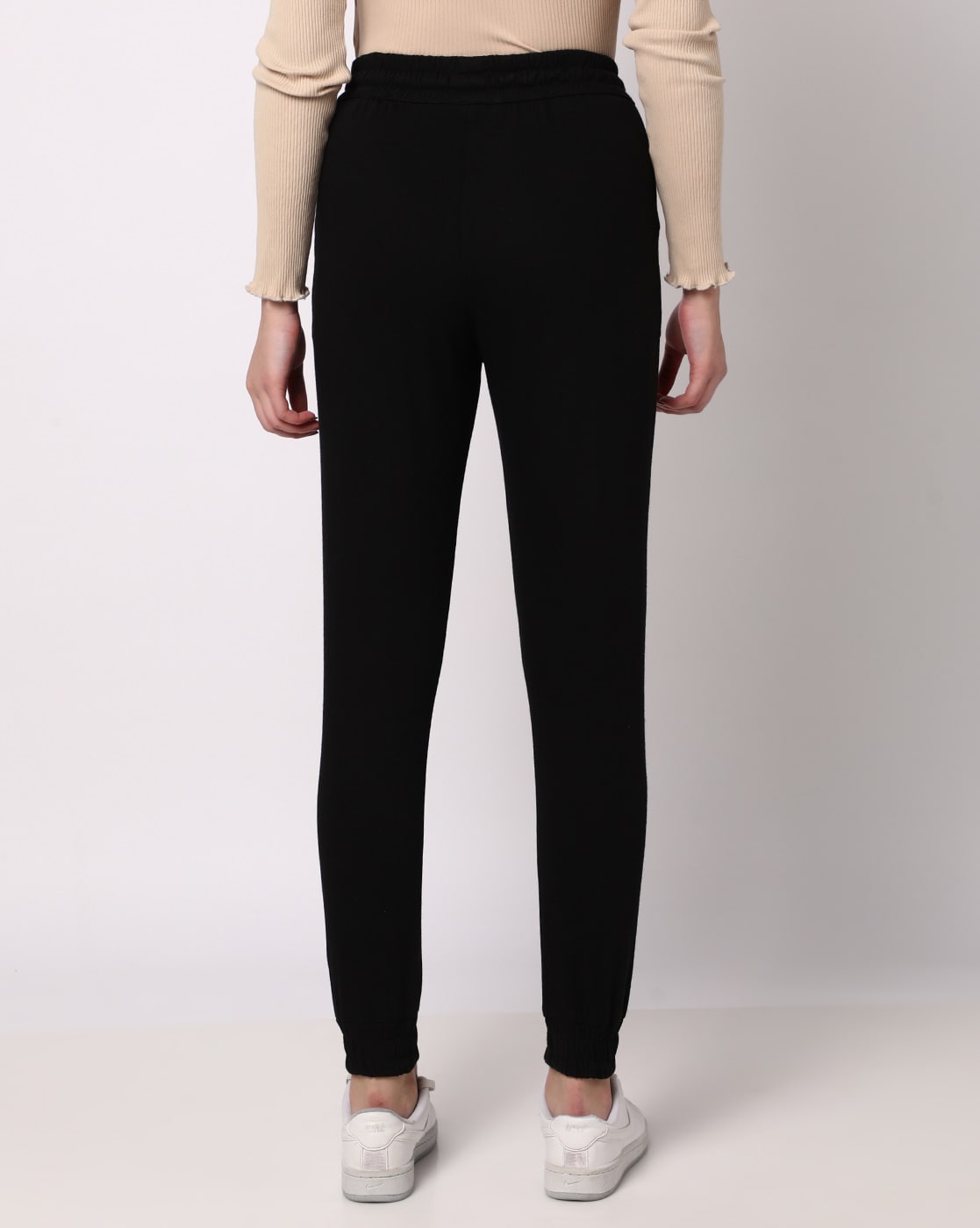 Buy Jet Black Track Pants for Women by RIO Online
