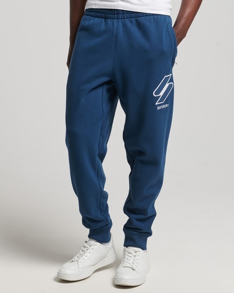 Buy Blue Track Pants for Men by SUPERDRY Online