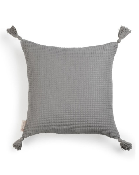 Grey 2024 waffle cushion