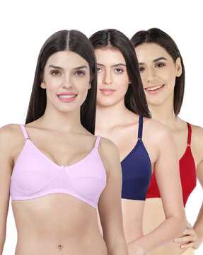 Pack of 3 Seamless Full Coverage Bra