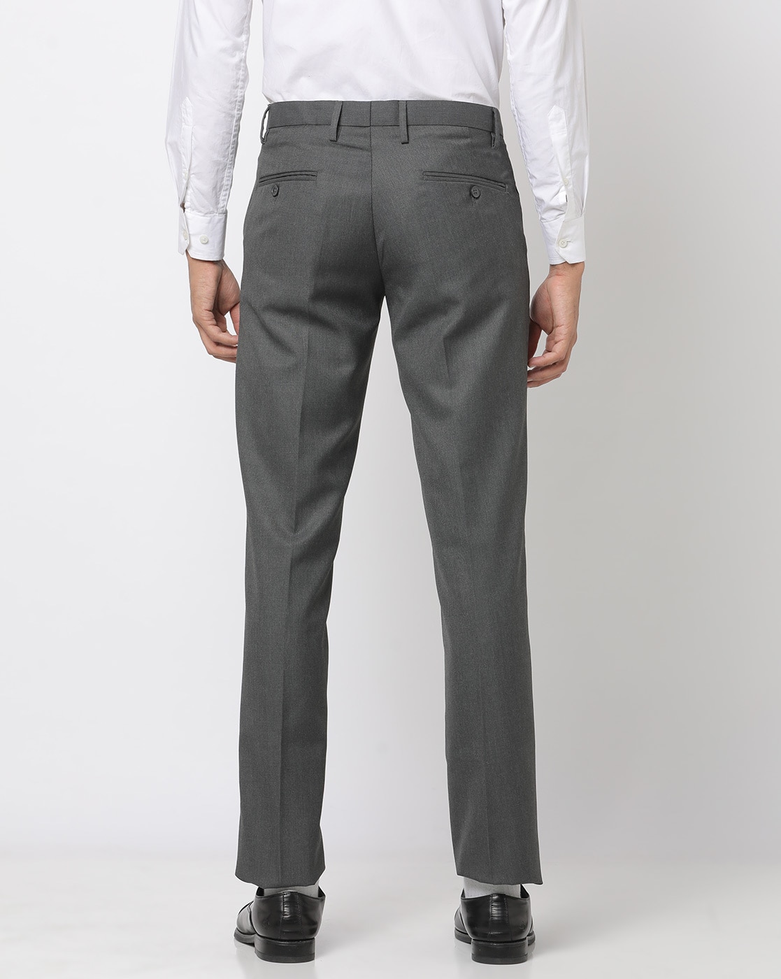 Island Green Men's Tour Tapered Stretch Trouser - Charcoal