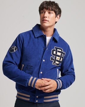 Retro varsity jacket discount mens