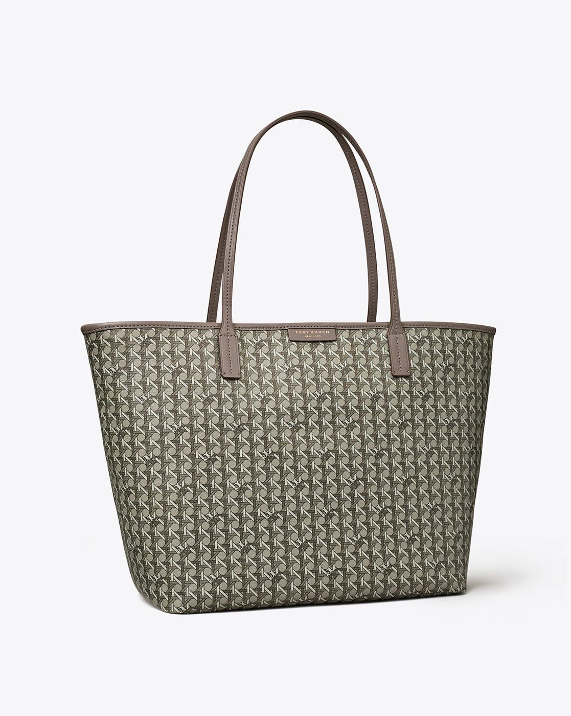 Tory burch grey on sale tote