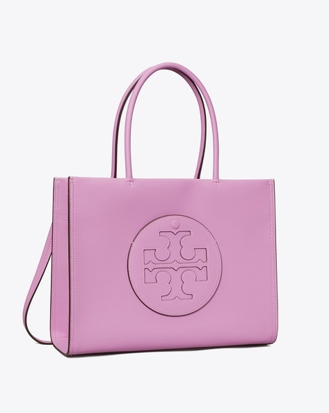 Tory burch pink discount and green tote