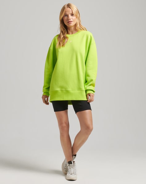 Superdry Botanical Green & Lemonade Sweatshirts