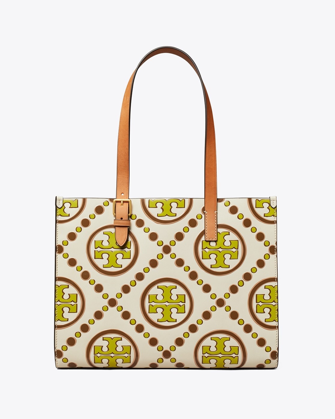 Mini T Monogram Contrast Embossed Square Tote: Women's Handbags, Crossbody  Bags