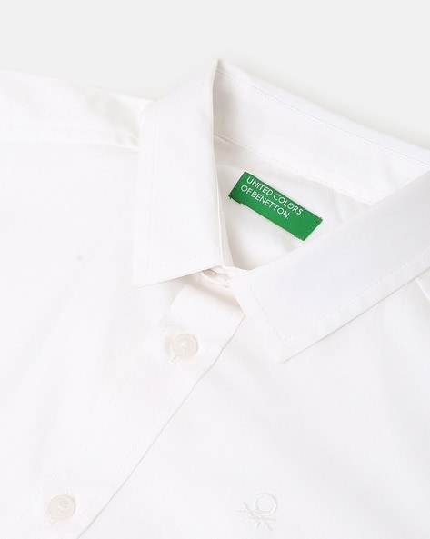 Buy White Shirts for Boys by UNITED COLORS OF BENETTON Online
